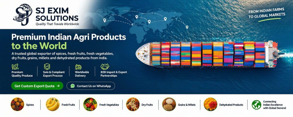 SJ Exim Global Trade Banner